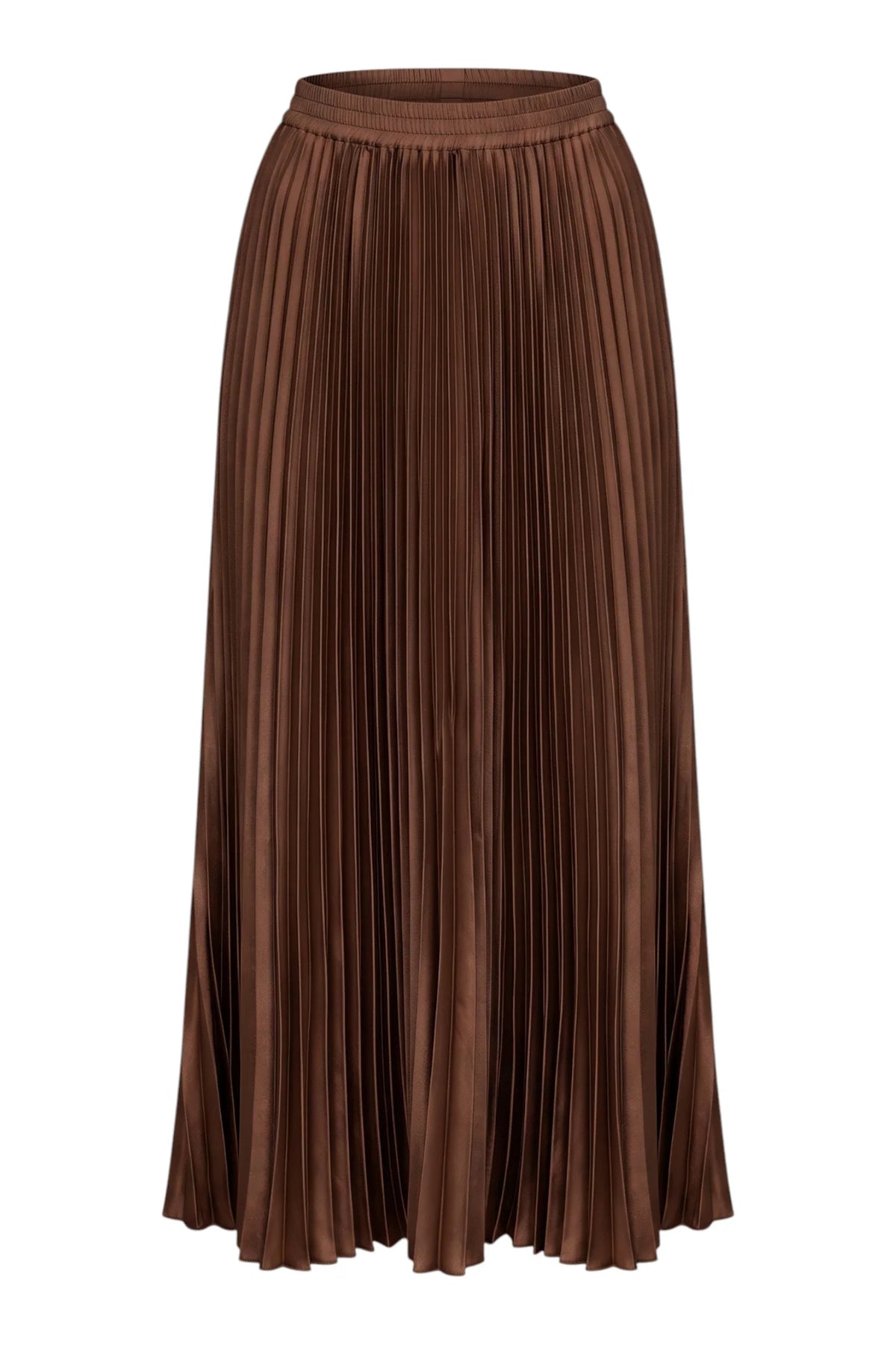 Alias Pleated Skirt | Chocolate