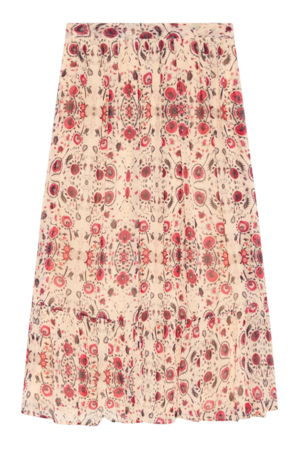 Simone Skirt | Coquelicot Coquillage