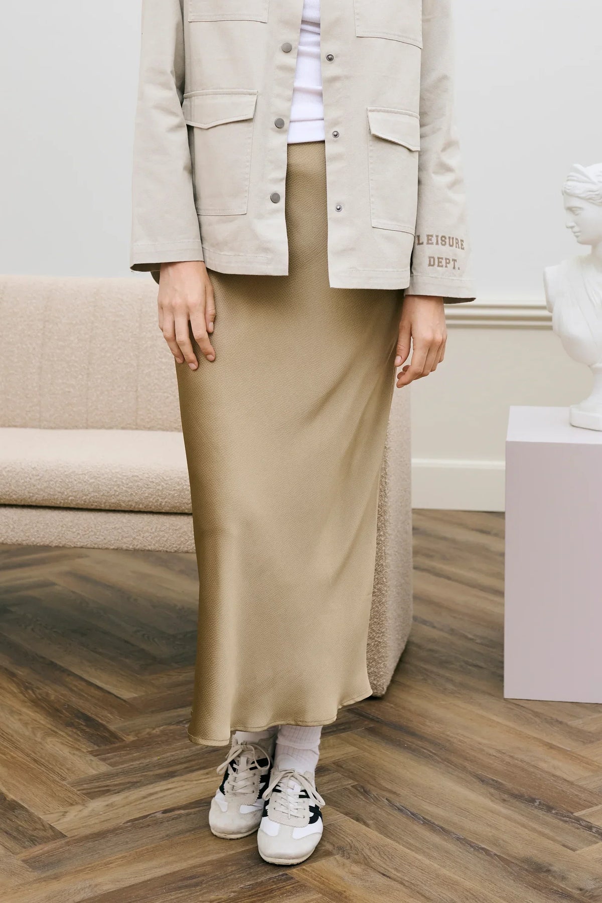 KAlotte Skirt | Petrified Oak