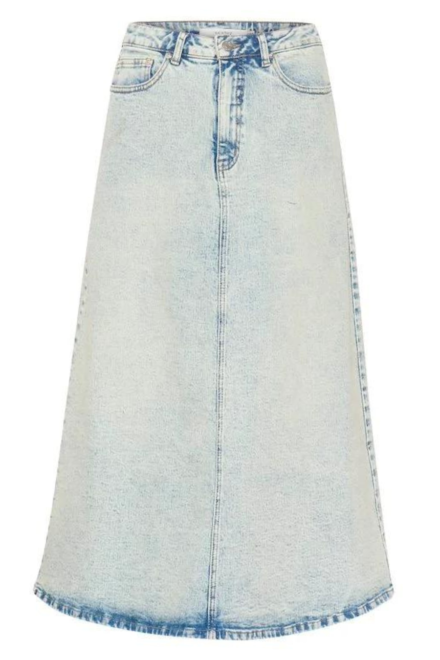 Manula Skirt | Light Blue Acid Wash