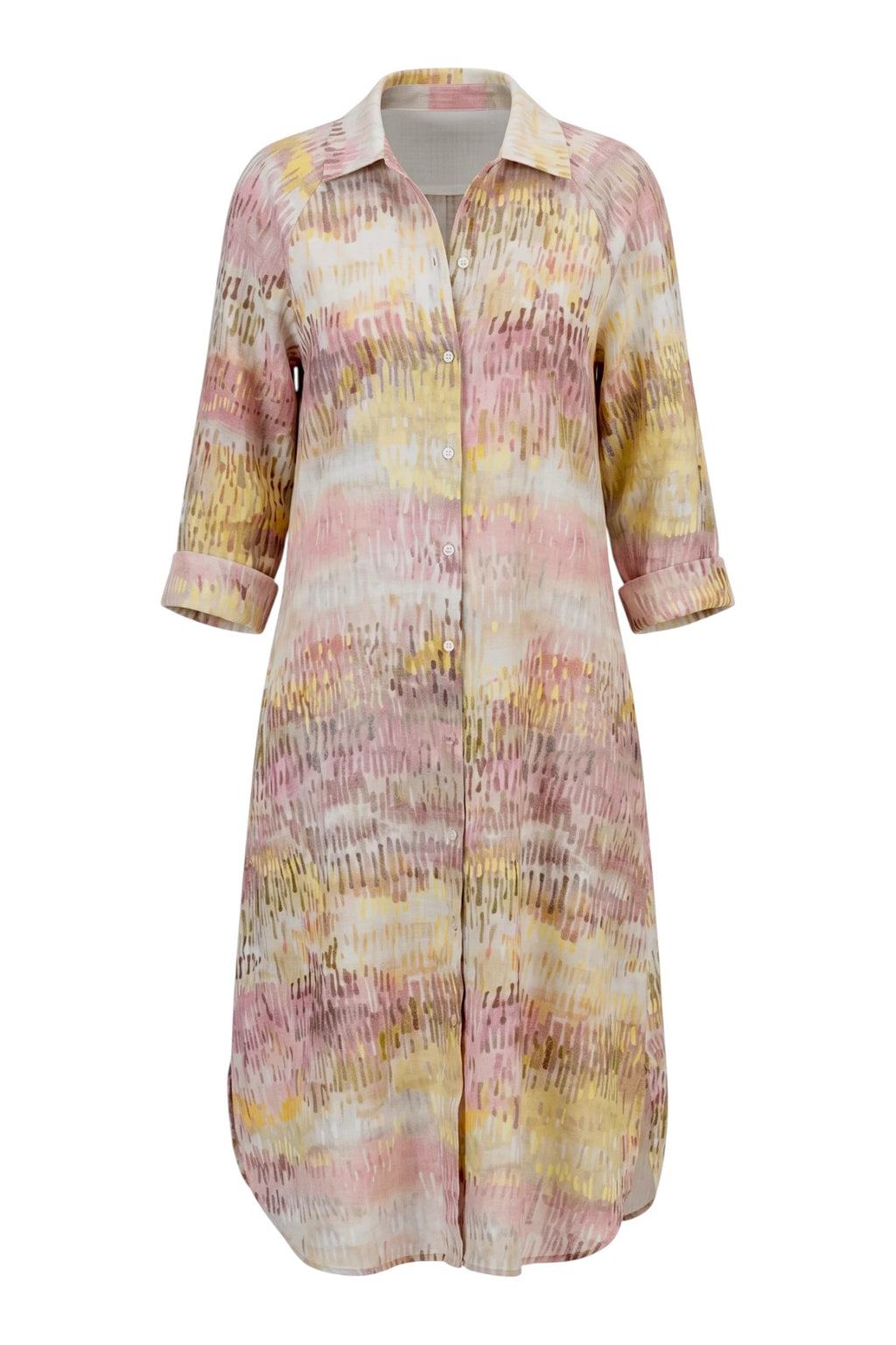 GA417 Midi Shirt Dress | Jardin