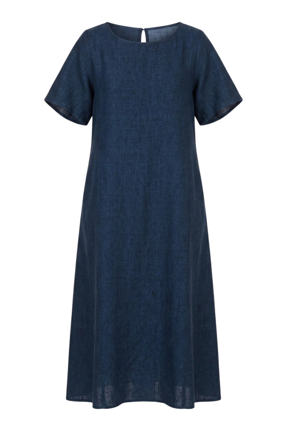 GA684 Linen Midi Dress | Eclipse