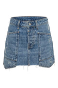 Dolly Denim Mini Skirt | Truest Blue - 26 - Skirts