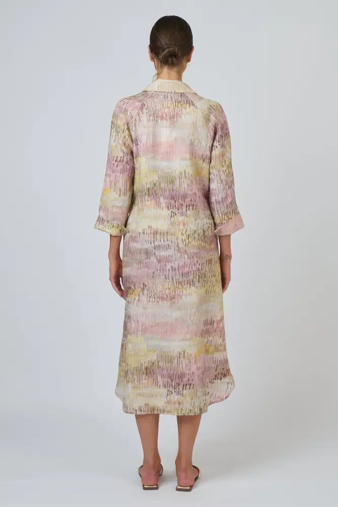 GA417 Midi Shirt Dress | Jardin - Dresses