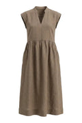 GA606 Drop Waist Midi Dress | Agate - XS - Dresses