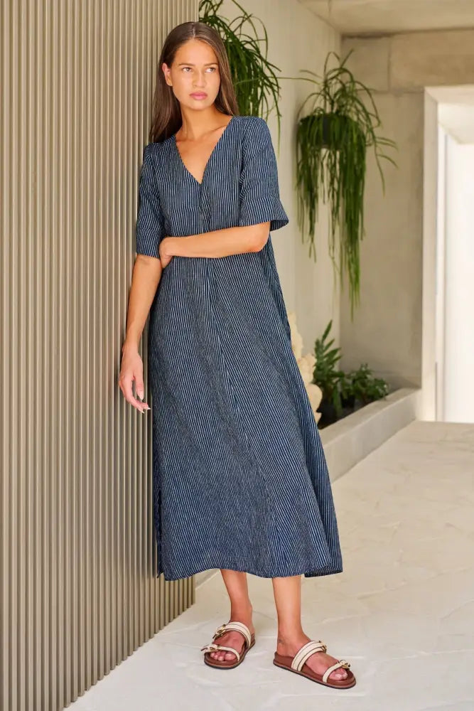 GA707 A-Line Midi | Streamlined - Dresses