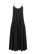 GA719 Buckle Strap Dress | Black - XS - Dresses
