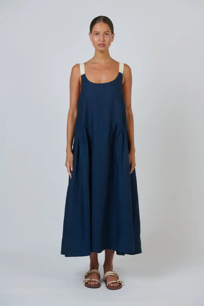 GA719 Buckle Strap Dress | Eclipse - Dresses