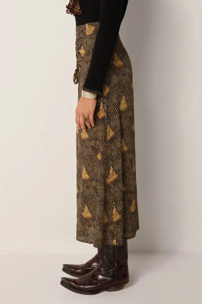 Lala Skirt | Peakok Avocado - Skirts