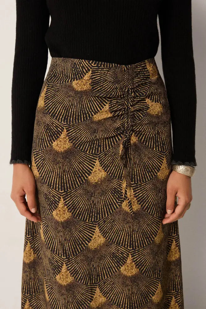 Lala Skirt | Peakok Avocado - Skirts
