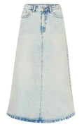 Manula Skirt | Light Blue Acid Wash - 34/XS - Skirts