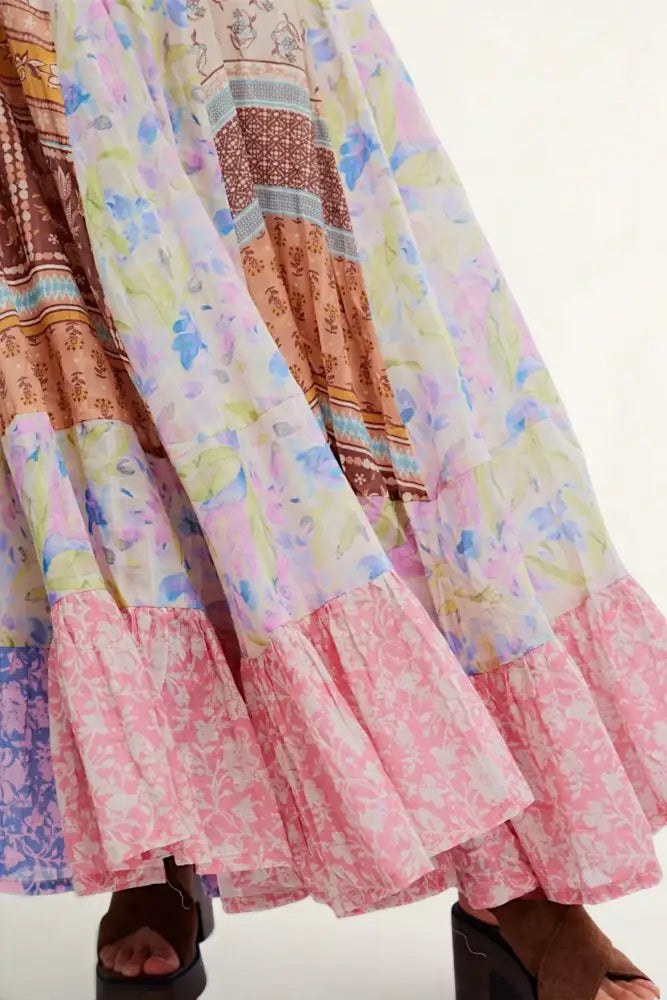Santa Eulalia Printed Maxi Skirt - 8 - Skirts