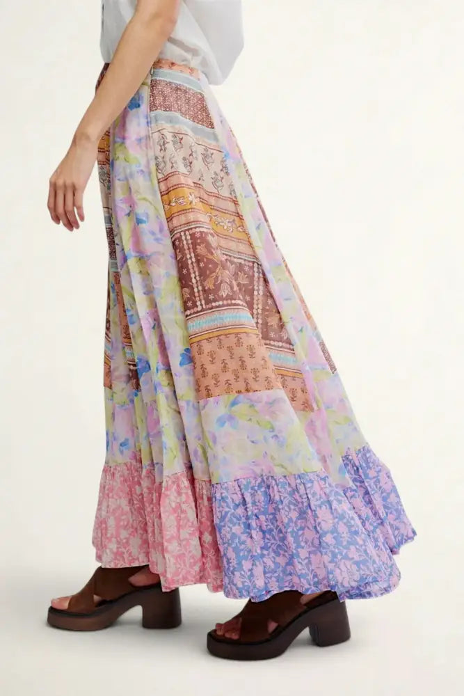 Santa Eulalia Printed Maxi Skirt - 8 - Skirts
