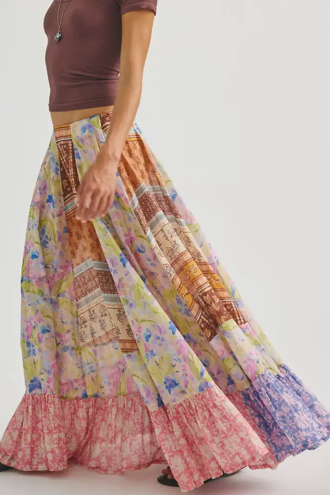 Santa Eulalia Printed Maxi Skirt - 8 - Skirts