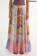 Santa Eulalia Printed Maxi Skirt - 8 - Skirts