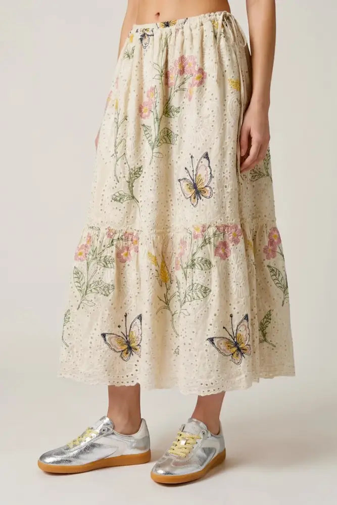 Wild Flower Echo Skirt - One size - Skirts