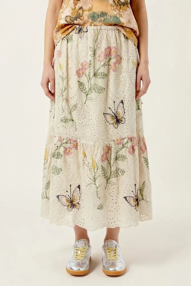 Wild Flower Echo Skirt - One size - Skirts