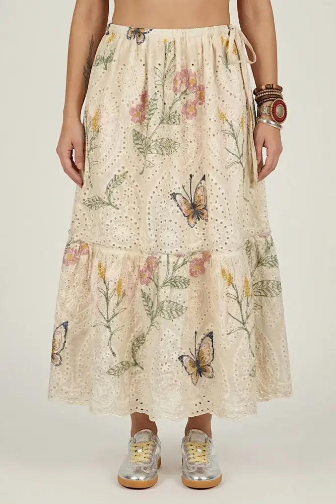 Wild Flower Echo Skirt - One size - Skirts
