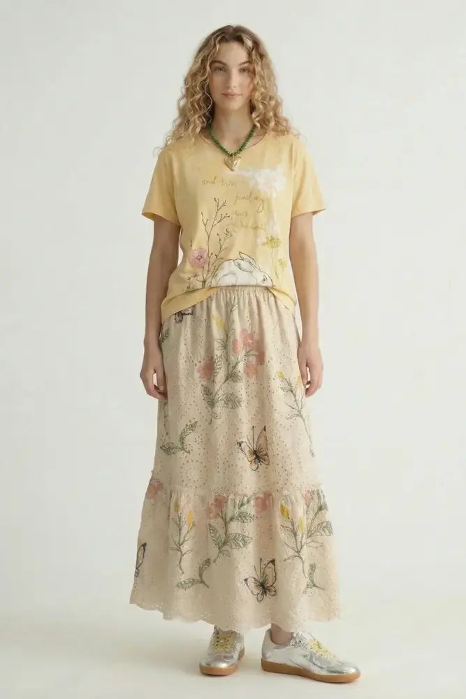 Wild Flower Echo Skirt - One size - Skirts