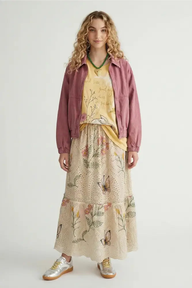 Wild Flower Echo Skirt - One size - Skirts
